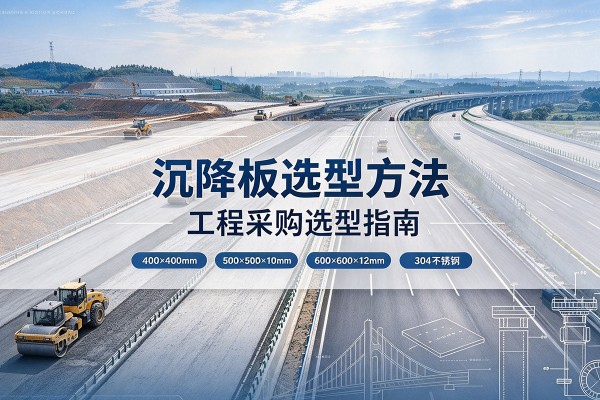 常山沉降板选择方法