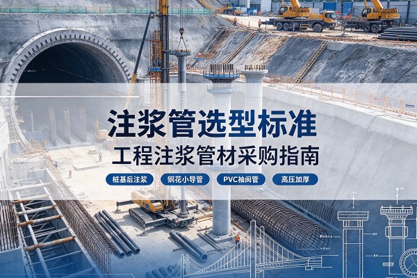常山注浆管选型标准