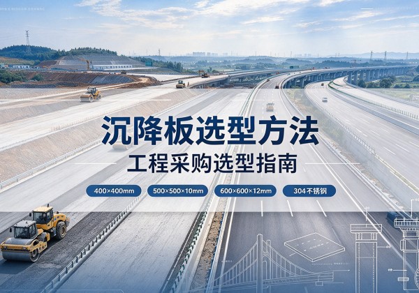 常山沉降板选择方法