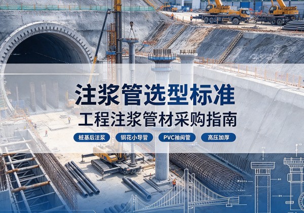常山注浆管选型标准